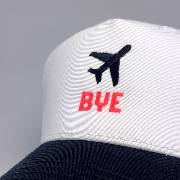 BYE - Black/White 2-Tone - Structured 5-Panel