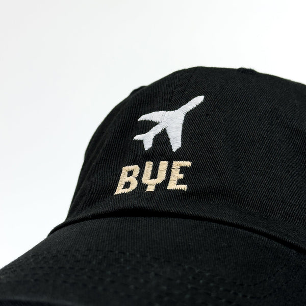 BYE - Black/White/Tan - Dad Hat