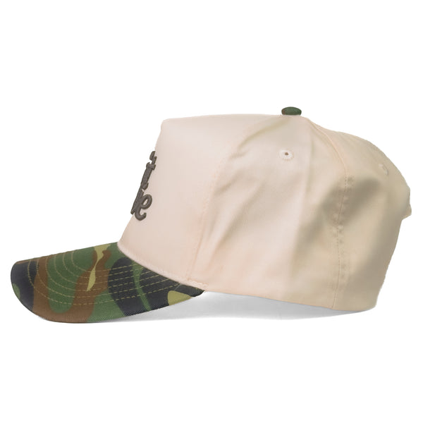 LEGACY - Tan/Camo - Structured 5-Panel