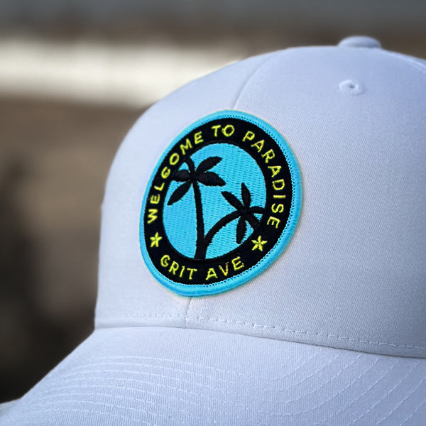 PARADISE - Reef / White Mesh Trucker