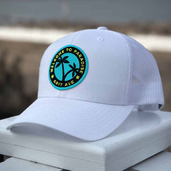 PARADISE - Reef / White Mesh Trucker