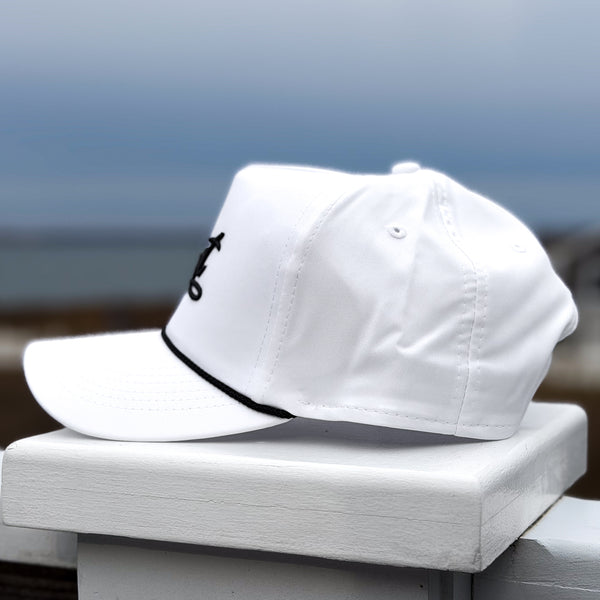 SCRIPT - White Premium Rope 5-Panel