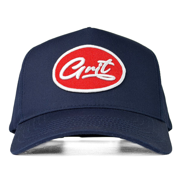 SCRIPT - Navy Structured 5-Panel