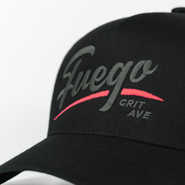 FUEGO Midnight - 5-Panel Trucker