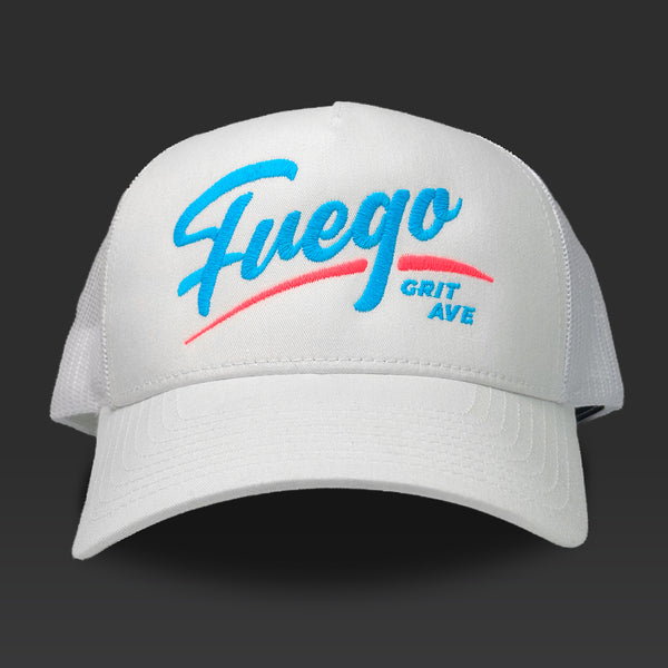 FUEGO Hot Neon/White - 5-Panel Trucker