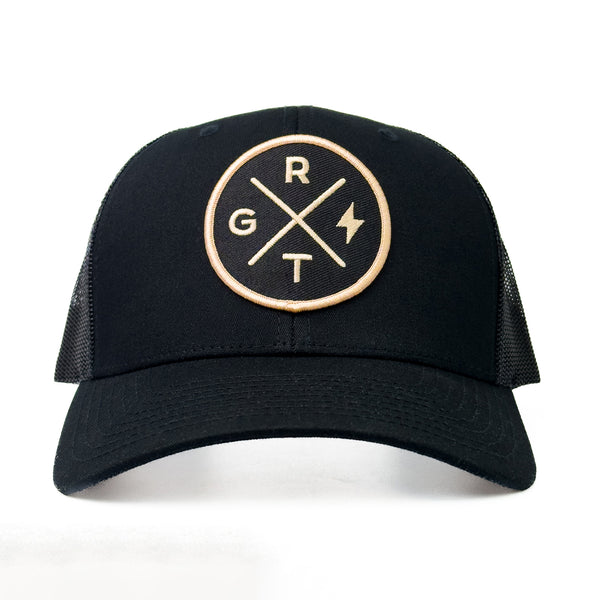 STRIKE - Tan/Black Trucker