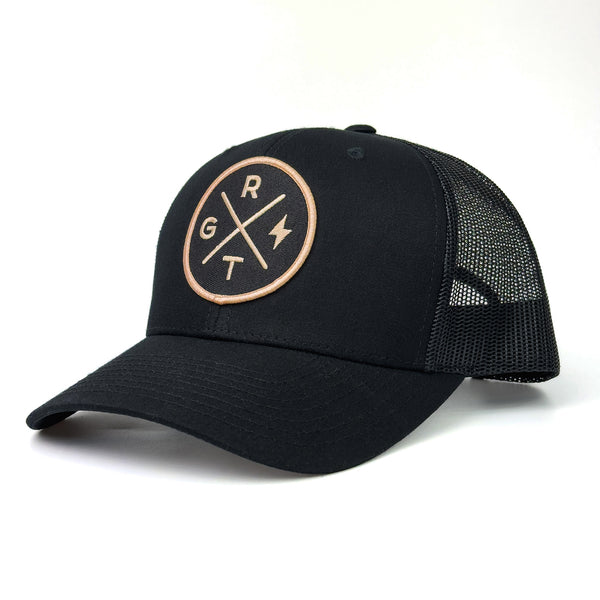 STRIKE - Tan/Black Trucker