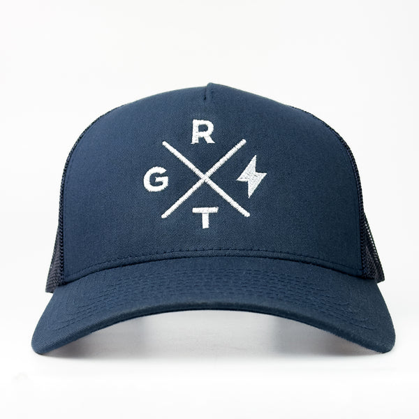 STRIKE Navy - 5-Panel Trucker