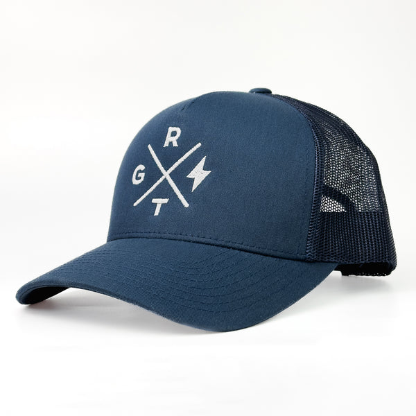 STRIKE Navy - 5-Panel Trucker