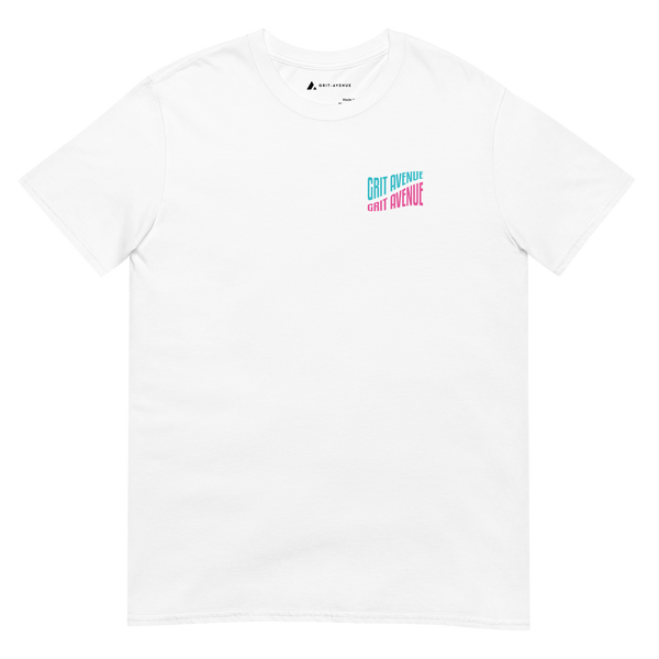 SLIDE - White Short Sleeve Tee