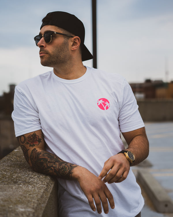 PARADISE - White Short Sleeve Tee