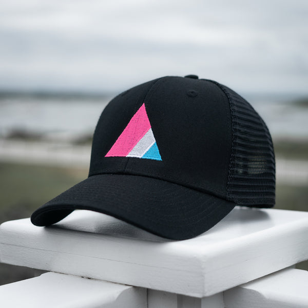 VICE GRIT - Black Mesh Trucker