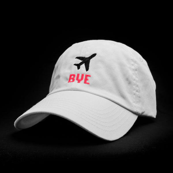 BYE - White/Black/Neon - Dad Hat