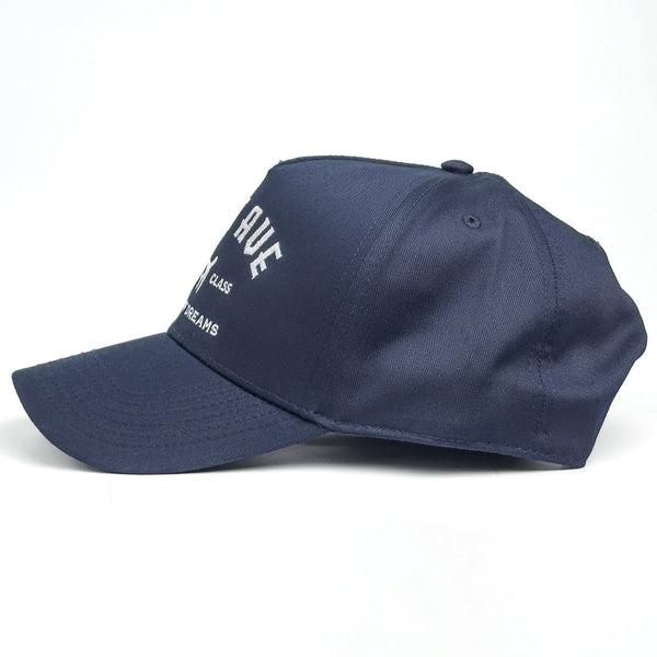 FIRST CLASS - Navy / White - Structured 5-Panel