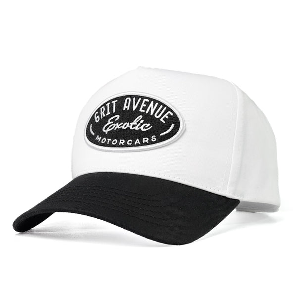 MOTOR - Black/White 2-Tone - Structured 5-Panel