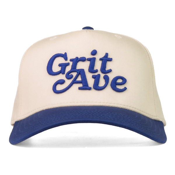 LEGACY - Tan/Blue - Structured 5-Panel