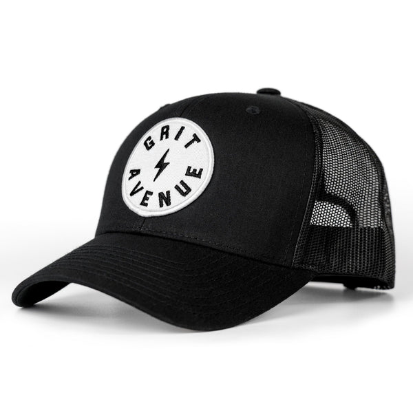 STATIC - Noir / Black Mesh Trucker