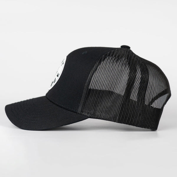 STATIC - Noir / Black Mesh Trucker