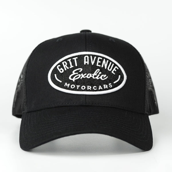 MOTOR - Black Mesh Trucker