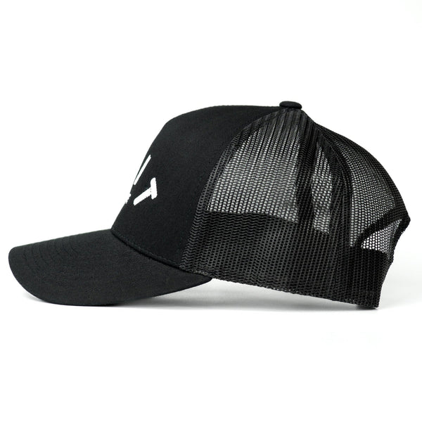 ARCH - Black 5-Panel Trucker