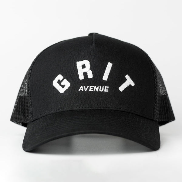 ARCH - Black 5-Panel Trucker