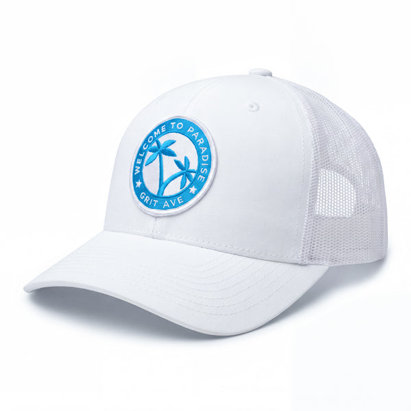PARADISE - Ocean / White Trucker