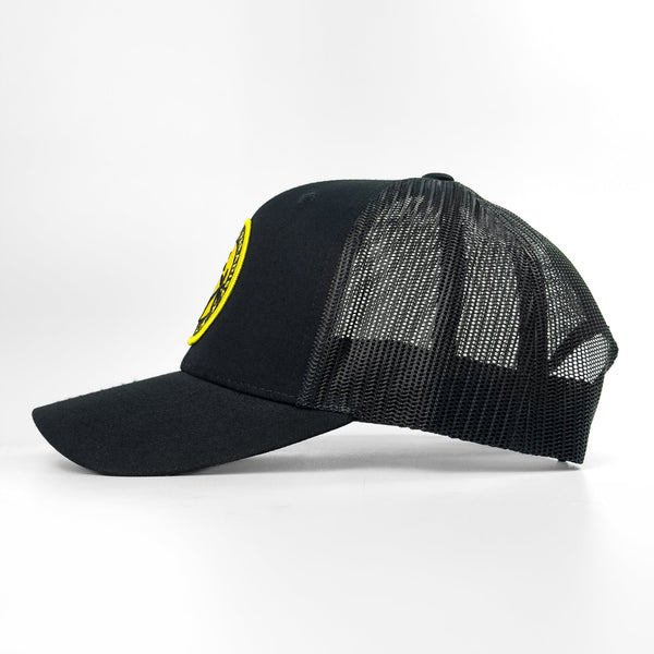 PARADISE - Lemon Yellow Mesh Trucker