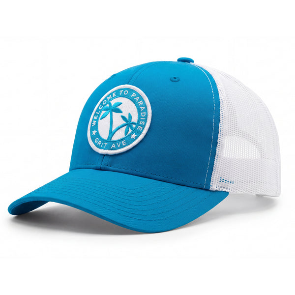 PARADISE - Ocean / Blue Trucker