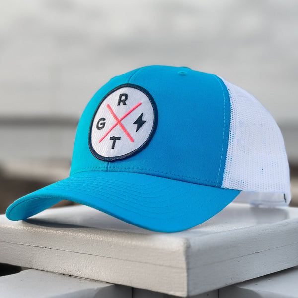 STRIKE - Bahama / White Mesh Trucker