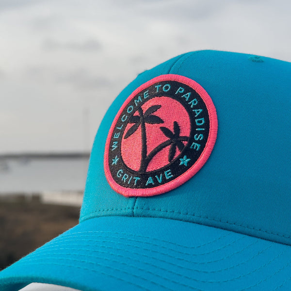 PARADISE - Bahama / White Mesh Trucker