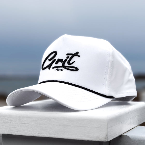 SCRIPT - White Premium Rope 5-Panel