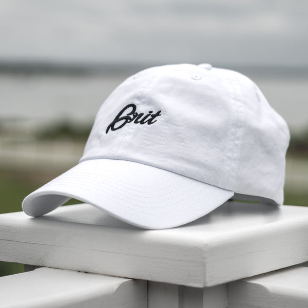 VINTAGE - White/Black Classic Dad Hat