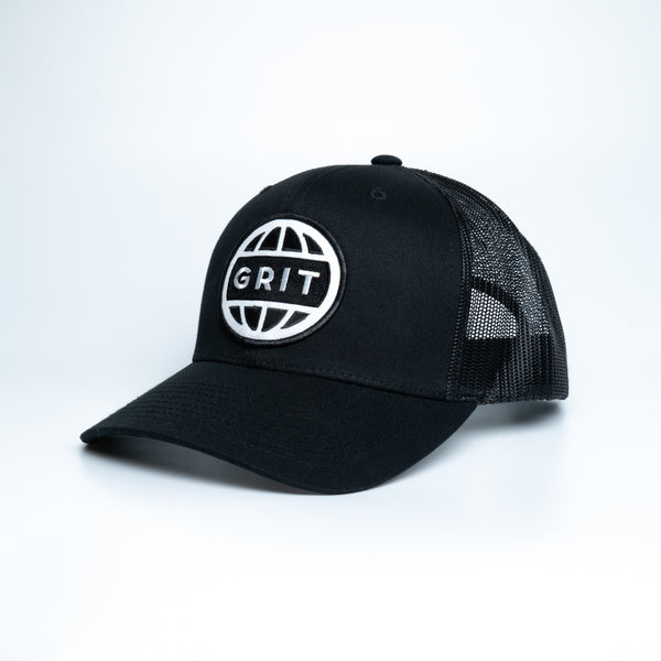 GLOBAL - Black Mesh Trucker