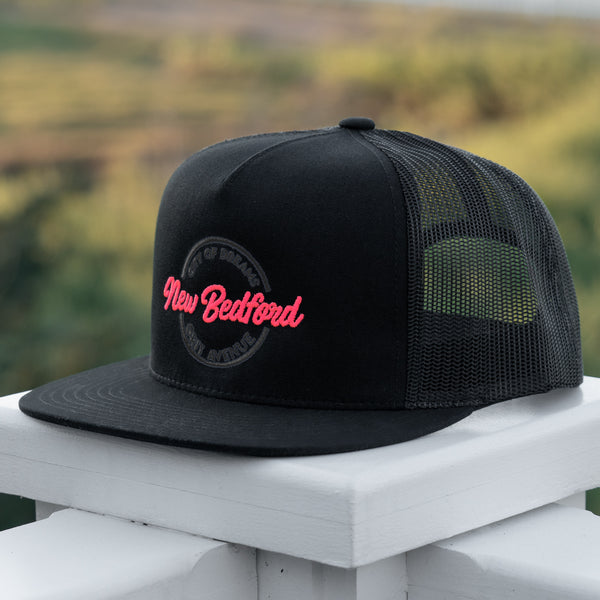 NEON DREAMS MIDNIGHT - Black Mesh Snapback