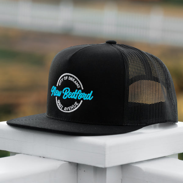 NEON DREAMS CLOUD - Black Mesh Snapback